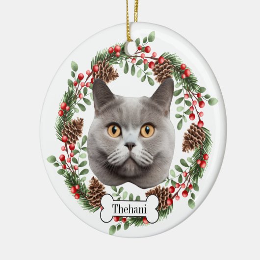 british shorthair keramisch ornament (Links)