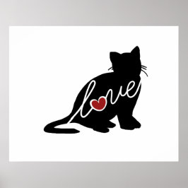 British Shorthair Love Poster