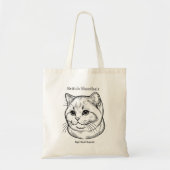 British Shorthair Tote Bag (Voorkant)