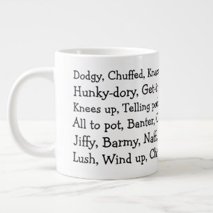 British Slang Grote Koffiekop