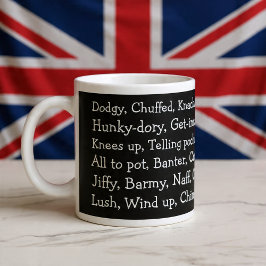 British Slang Grote Koffiekop