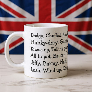 British Slang Grote Koffiekop