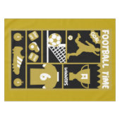British Soccer Football Tablecloth Tafelkleed (Voorkant (Horizontaal))