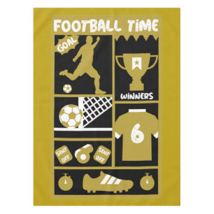 British Soccer Football Tablecloth Tafelkleed