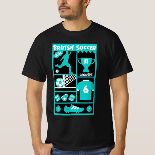 British Soccer T-Shirt (Voorkant)