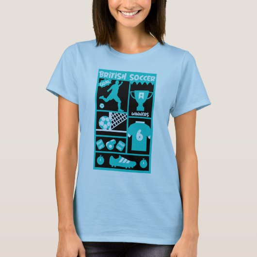 British Soccer T-Shirt (Voorkant)
