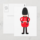 British Soldier Briefkaart (Voorkant / Achterkant)