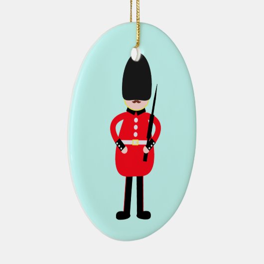 British Soldier Keramisch Ornament (Rechts)