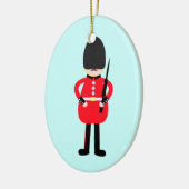 British Soldier Keramisch Ornament (Links)