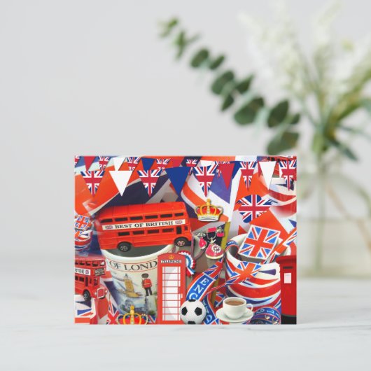 British Souvenirs Briefkaart (Staand voorkant)