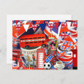 British Souvenirs Briefkaart (Voorkant / Achterkant)