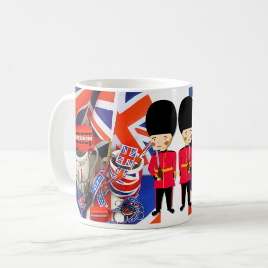 British Souvenirs Koffiemok (Voorkant links)