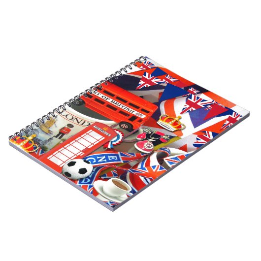 British Souvenirs Notitieboek (Linkerzijde)