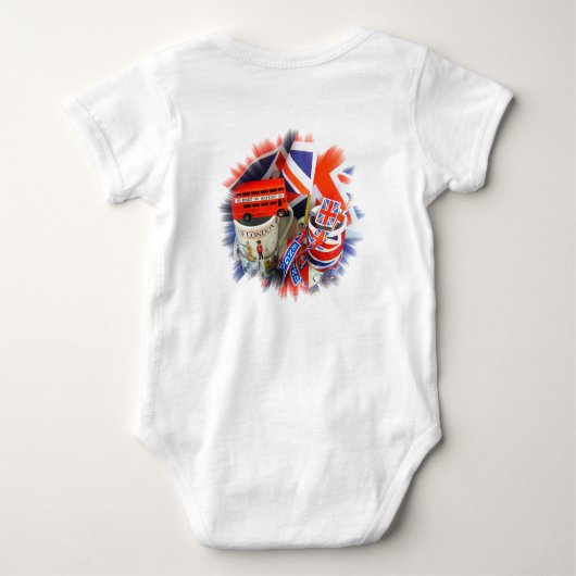 British Souvenirs Romper (Achterkant)