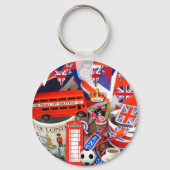 British Souvenirs Sleutelhanger (Voorkant)