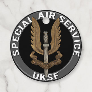 British Special Air Service SAS Bedankjes Labels