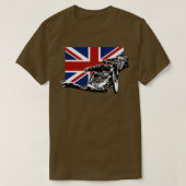 British Speedway Motorcycle Racing 1 T-shirt (Design voorkant)