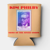 British Spy Kim Philby, Hero van de Sovjet-Unie Blikjeskoeler (Voorkant)