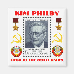 British Spy Kim Philby, Hero van de Sovjet-Unie Magneet