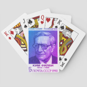 British Spy Kim Philby, Hero van de Sovjet-Unie Pokerkaarten