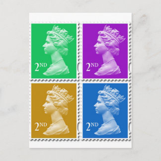 British Stamp Card Briefkaart