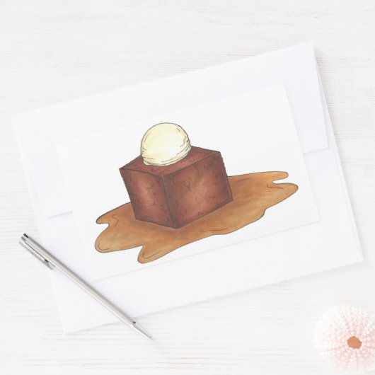 British Sticky Toffee Pudding Dessert Sticker (Envelop)