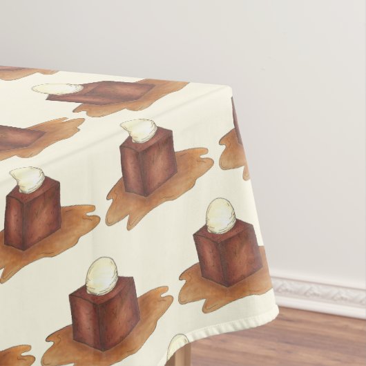 British Sticky Toffee Pudding Dessert Sweets Food Tafelkleed (Voorbeeld)