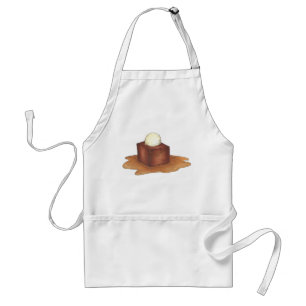 British Sticky Toffee Pudding England English Food Standaard Schort