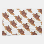 British Sticky Toffee Pudding England Foodie Towel Theedoek (Horizontaal)