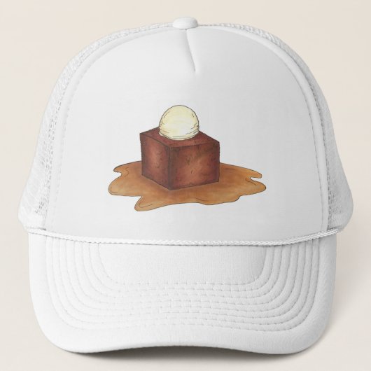 British Sticky Toffee Pudding English Dessert Trucker Pet (Voorkant)