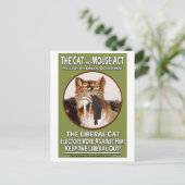  British Suffragette Cat and Mouse Act Briefkaart (Staand voorkant)