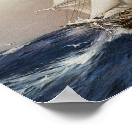 British Tea Clipper Thermopylae Poster (Hoek)