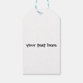 British Telephone Box Cadeaulabel (Achterkant)