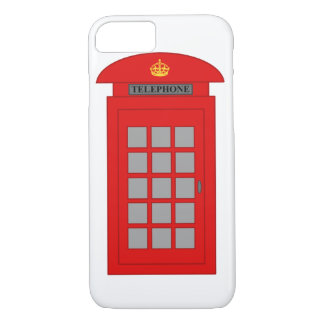 British Telephone Box iPhone 8/7 Hoesje