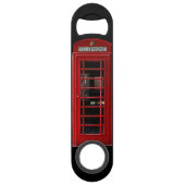 British Telephone Box Speed Flessenopener (Achterkant)