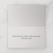 British Thatched Roof Wedding Place Card Plaatskaartje (Binnenkant ongevouwen)