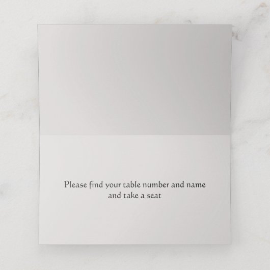 British Thatched Roof Wedding Place Card Plaatskaartje (Binnenkant ongevouwen)