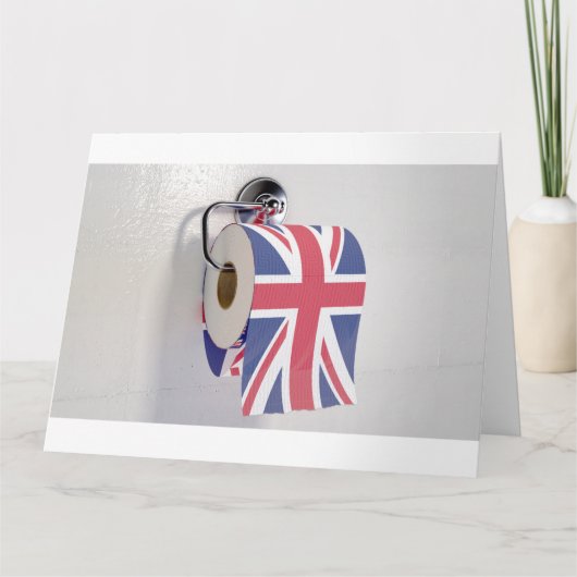 British Toilet Paper Kaart (Voorkant)