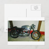 British Triton Motorcycle. Briefkaart (Voorkant / Achterkant)