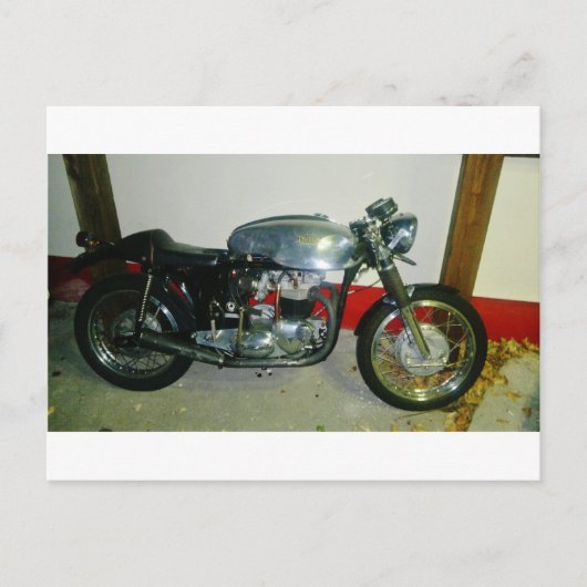 British Triton Motorcycle. Briefkaart (Voorkant)