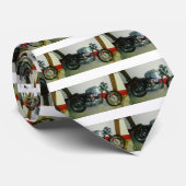 British Triton Motorcycle. Stropdas (Opgerold)