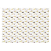 British UK Soft Serve Ice Cream Van Vanilla Cone Tafelkleed (Voorkant (Horizontaal))