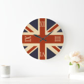British Union Flag Roman Numerals Grote Klok (Huis)