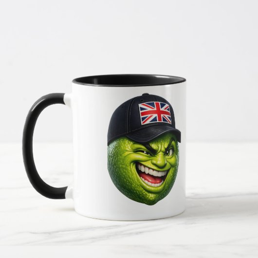 British Union Jack ceramic Mok (Links)