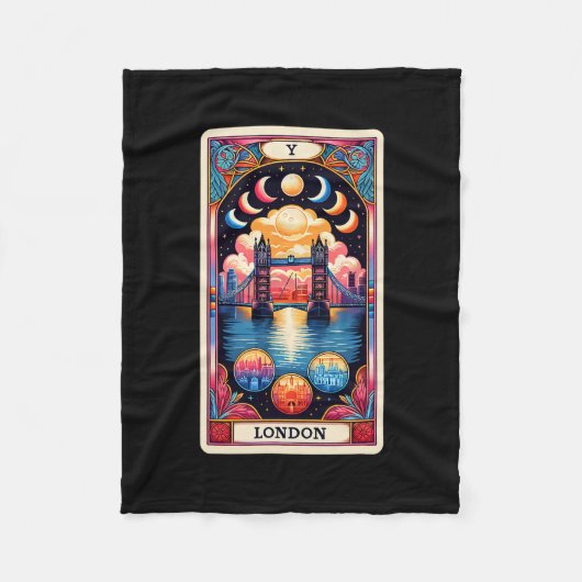 British Vacation And London Monuments 1  Fleece Deken (Voorkant)