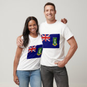 british virgin islands flag t-shirt (Unisex)
