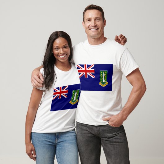 british virgin islands flag t-shirt (Unisex)