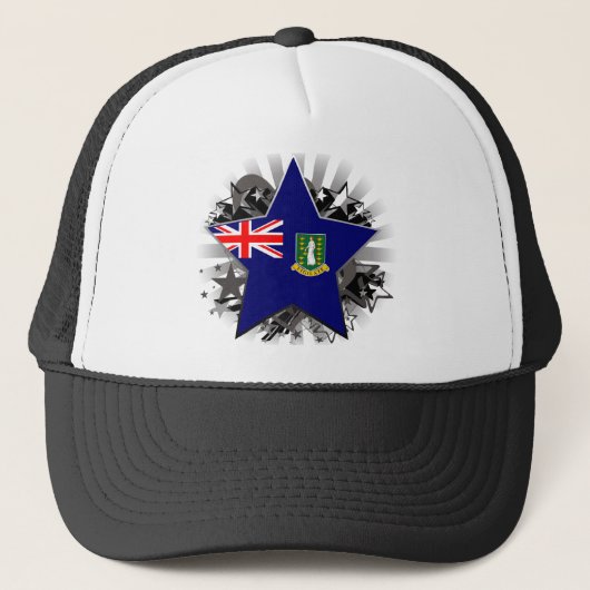 British Virgin Islands Star Trucker Pet (Voorkant)