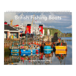 British Vissen Boats 2026 Kalender