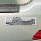 British Vliegtuig Carrier Bumpersticker (Op auto)